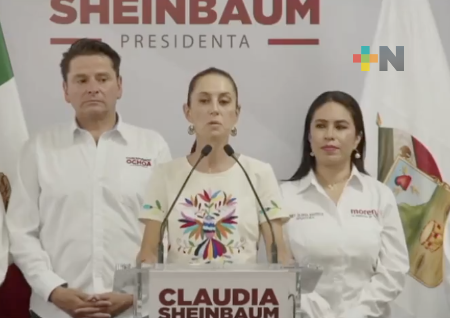 Pide Claudia Sheinbaum al INE que promueva el 2 de junio como fecha de elecciones en México